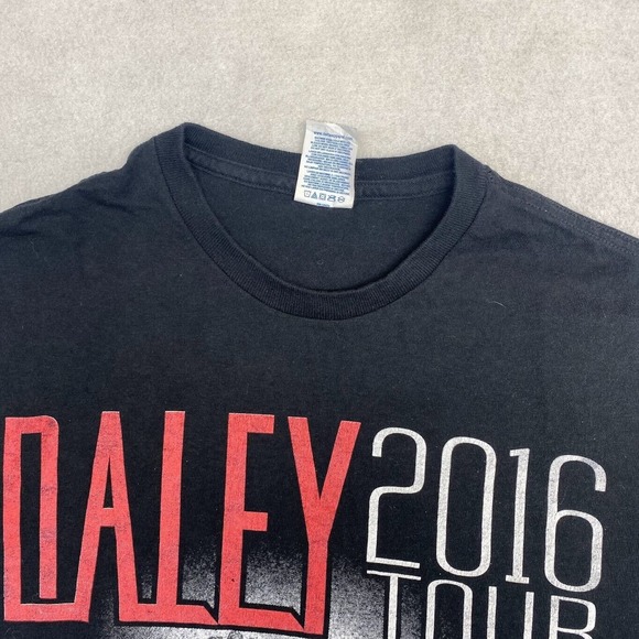 Daley 2016 Tour Graphic Music Tee Thrifted Vintage Style Size M - Picture 10 of 11
